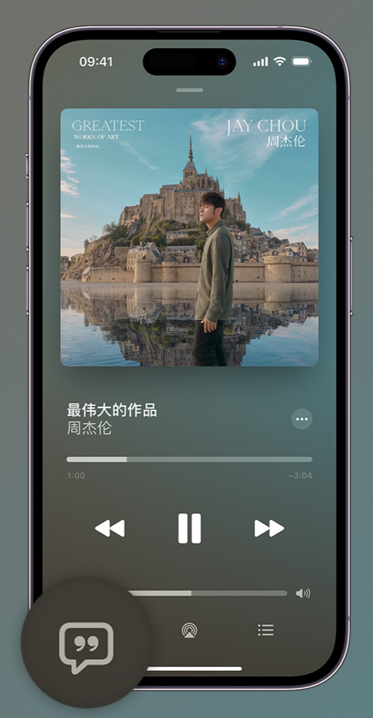 新余iphone维修分享如何在iPhone上使用Apple Music全新唱歌功能 