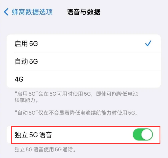 新余苹果14维修分享iPhone 14 Pro如何开启VoNR 