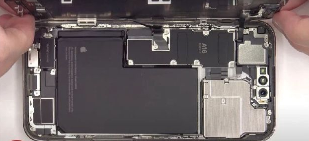 新余苹果14维修分享看iPhone 14 Pro Max拆解 