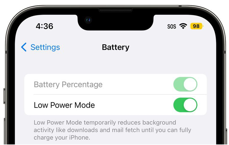 新余苹果手机维修分享iOS 16 Beta 6电池百分比显示和Beta 5有什么不同 