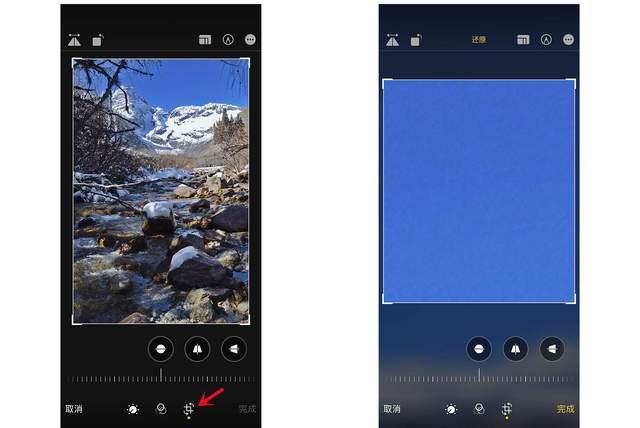 新余苹果手机维修分享iPhone手机如何使用裁剪功能隐藏照片 
