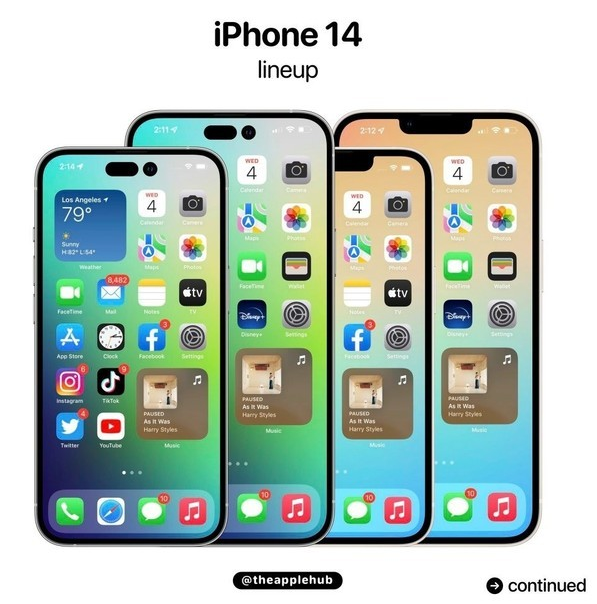 新余苹果14维修分享iPhone 14全家福 