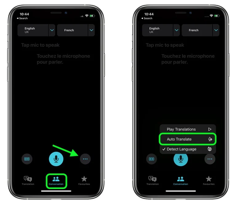 新余苹果手机维修分享iOS 15 “翻译” App 新改进 