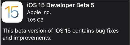 新余苹果手机维修分享如何升级到iOS15.0 beta5 