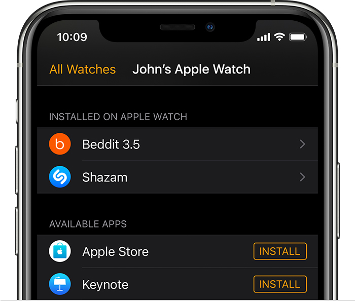 新余苹果手机维修分享如何在 Apple Watch 上下载应用 