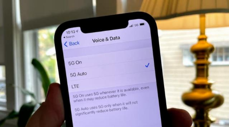新余苹果手机维修分享iPhone 12如何打开或关闭5G网络 